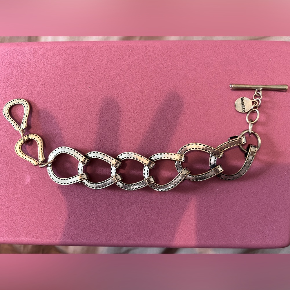 West & Co horseshoe bracelet